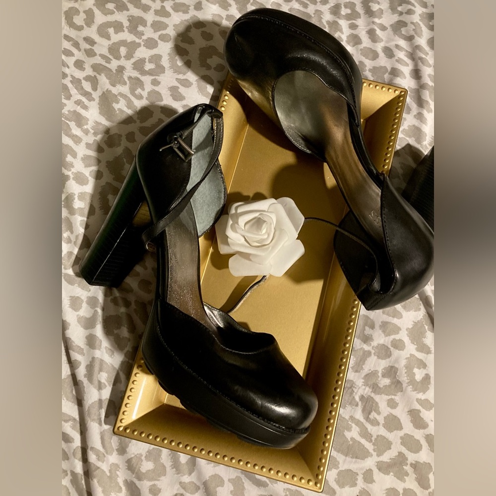 Platform heels with strap - Picture 3 of 5